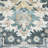 Housel Oriental Machine Washable Non-Skid Blue/Ivory Area Rug Mat-701203623