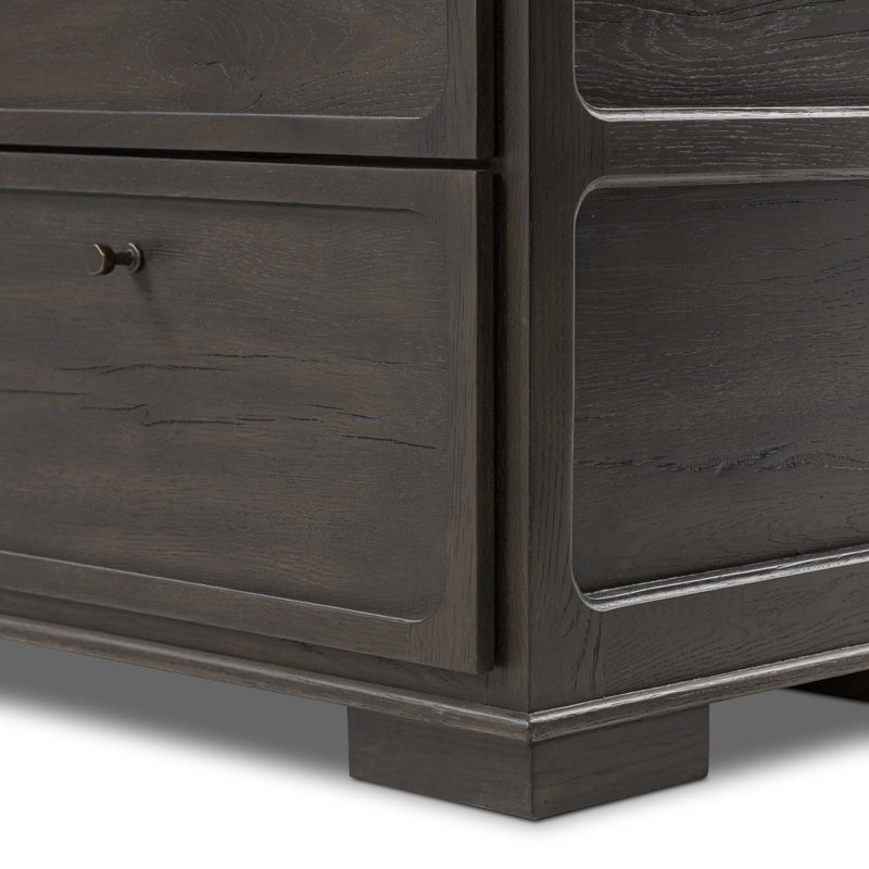 Leora Sideboard-Smoked Black