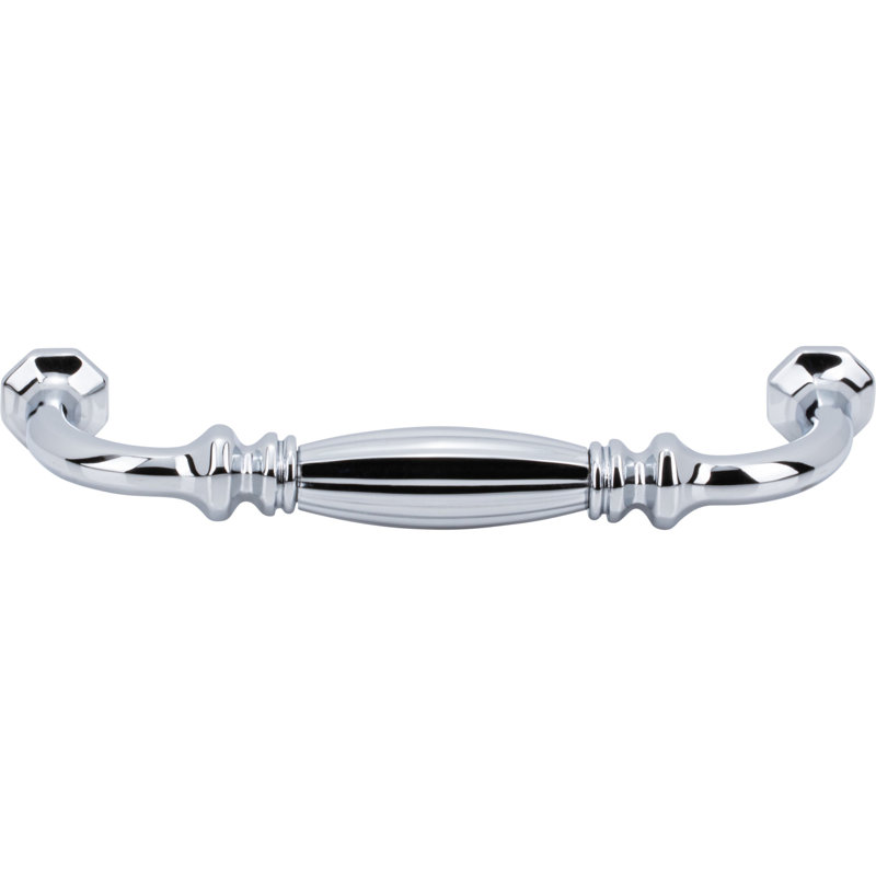 Roscato Pull, Unlacquered Brass, 3 3/4"