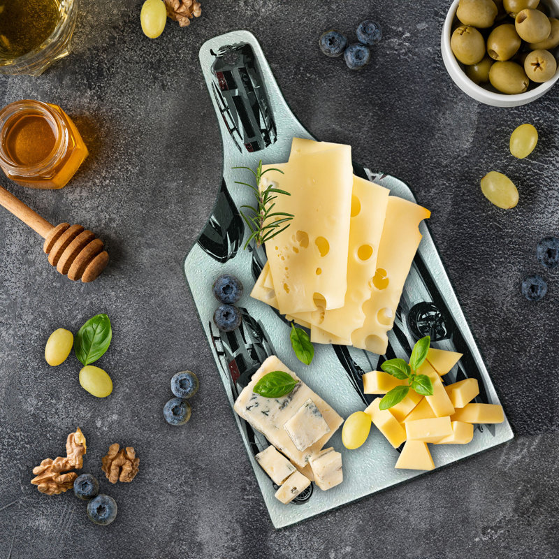 Planche à découper en verre trempé Ambesonne