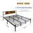 Twin Size Metal Bedframe-123834358-123819851