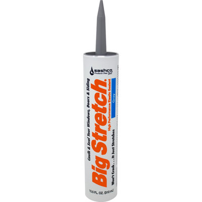 Sashco 10010 10.5 Oz. Gray Big Stretch-12PK