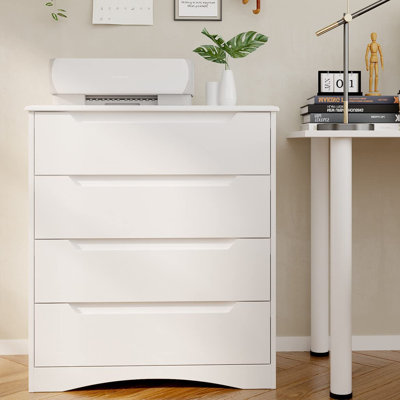 28" W  4-Drawer Dresser for Bedroom or Living Room