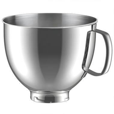 KitchenAid® 6 Quart Bowl-Lift Polished Stainless Steel Bowl with  Comfortable Handle & Reviews