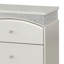 Table de chevet 2 tiroirs Platinum