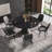 Round Stone Dining Table for Modern Living Room, Home-685046072-685046075