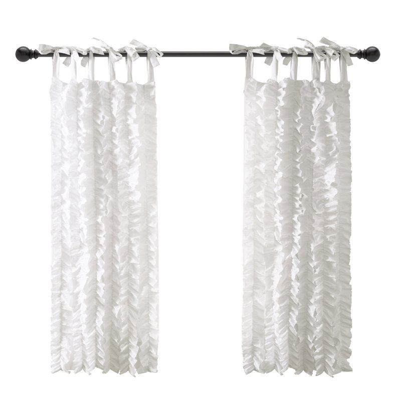 Semi Sheer Curtain Pair