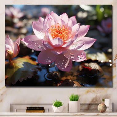 Lotus flowers print by Editors Choice