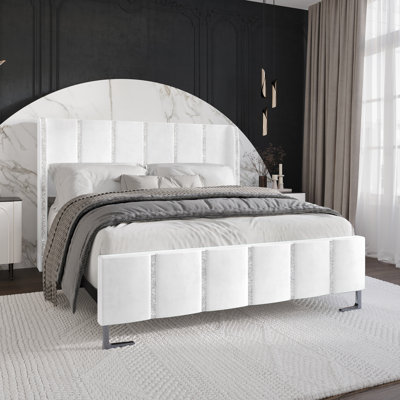 Laimdota Upholstered Slat Bed