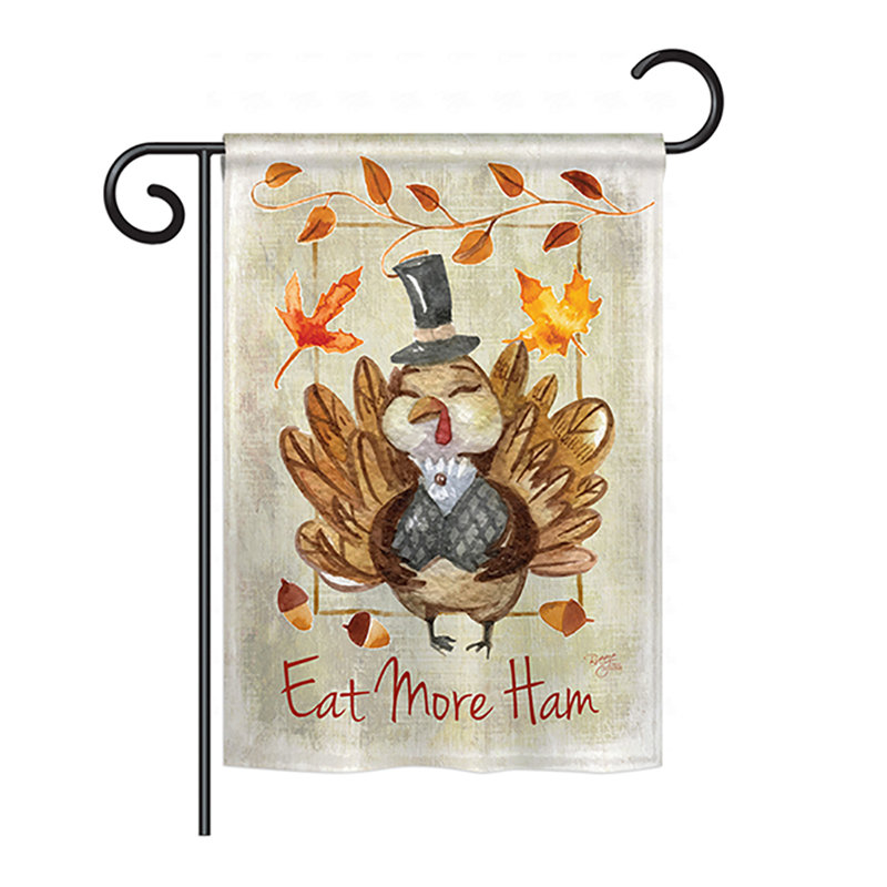 Double Sided Polyester Animal Garden Flag, 40" H x 28" W