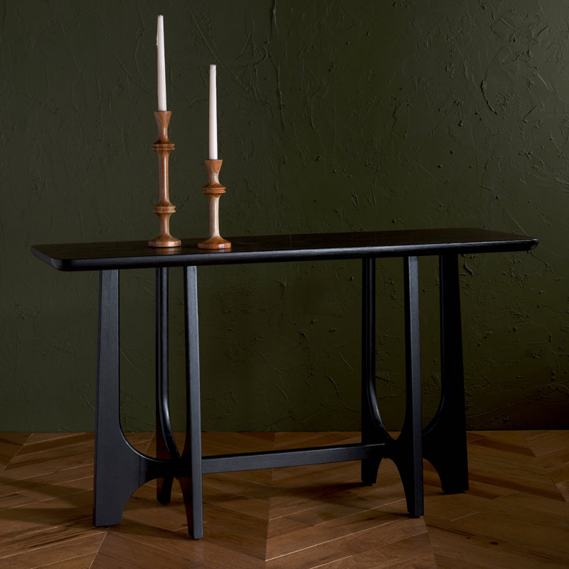 Console de 54 po Aayanna, Noir