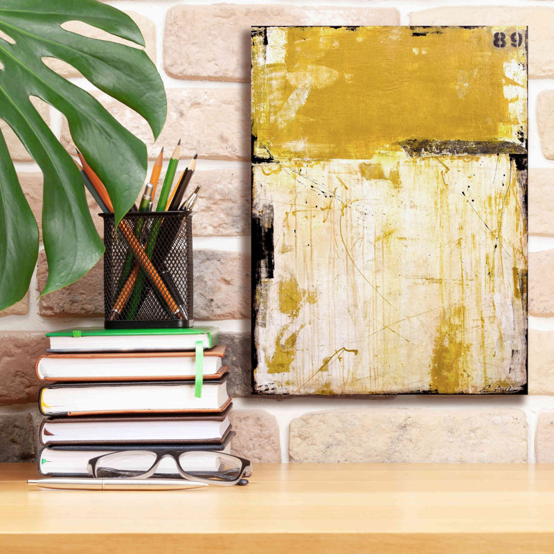 «Epic Graffiti '89 South» par Erin Ashley, art mural sur toile, H 16 po x l 12 po x P 0,75 po