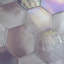 Aurora Glossy 3" x 3" Glass Hexagonal Mosaic Tile-1987940379