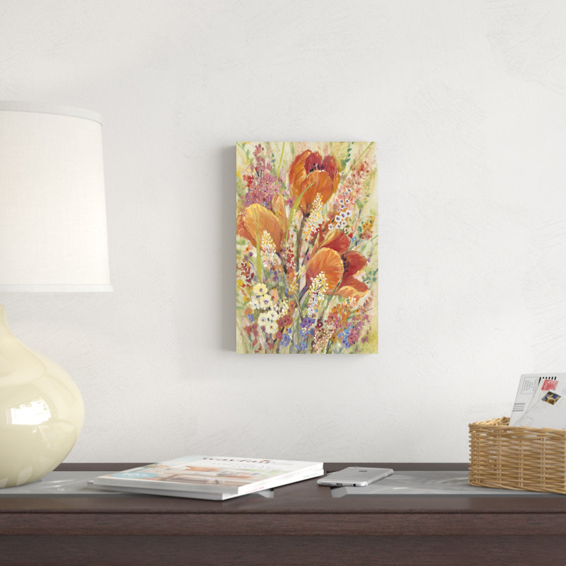 " Spring Bloom II " by Timothy O' Toole Painting Print, 12" H x 8" W x 1.25" D
