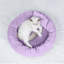 Coussin rond pour chien 19,7 x 19,7 x 3,9 po-131214353