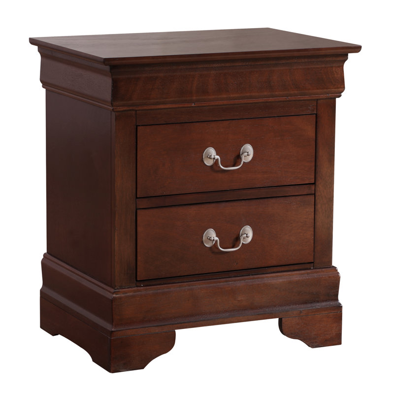 Table de chevet Hereen, Brun