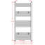 Macsen Straight Towel Rail Heated Towel Rails