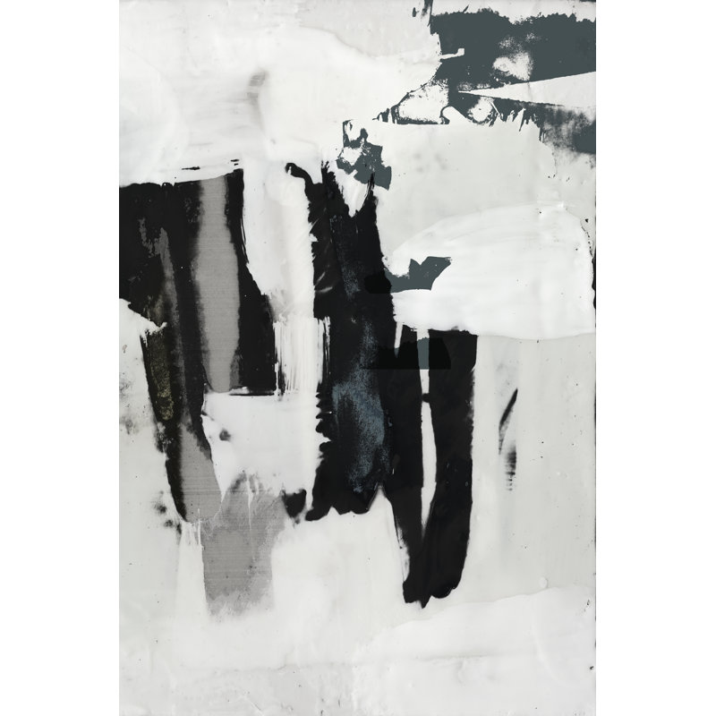 Broken Window II by Jennifer Goldberger - Painting on Canvas, Black Floater Framed, 122 cm H x 81 cm W
