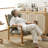 Natural comfortable oak rocking chair