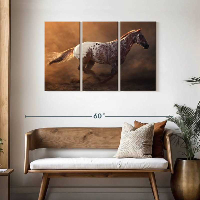 Cheval Bramalo Fast Appaloosa, H 28 po x l 45 po