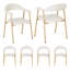 Chaises de salle à manger rembourrées Modern-1838579625-1838579630