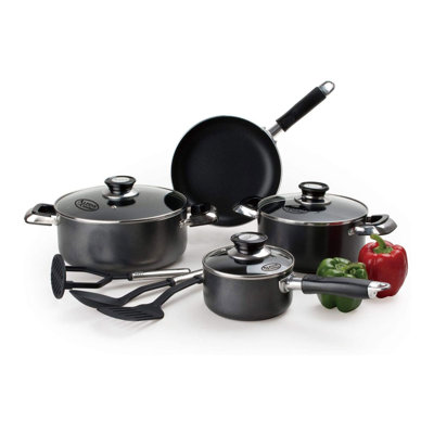 10 - Piece Non-Stick Aluminum Cookware Set