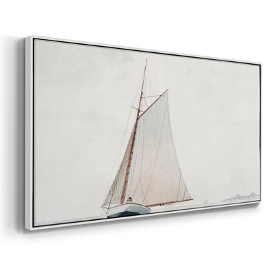 Nautical Series-CCXCV- Framed Gallery Wrapped Canvas -Ready to Hang