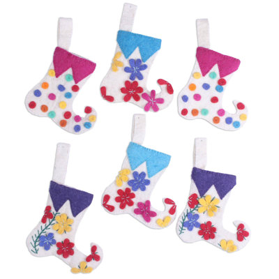 8.75'' Fabric Hanging Figurine Ornament