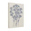 Plantes et fleurs, œillet bleu à motif floral