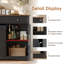 Îlot de cuisine avec rangement pour poubelle-105786299