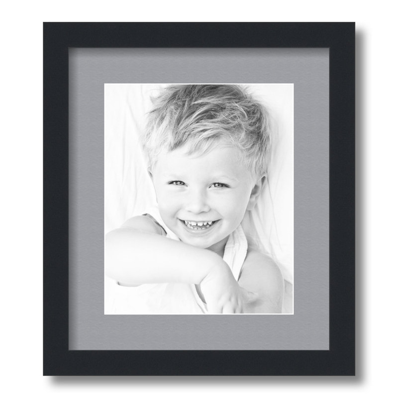Cadre pour photo simple 8,5 po x 11 po, Argent