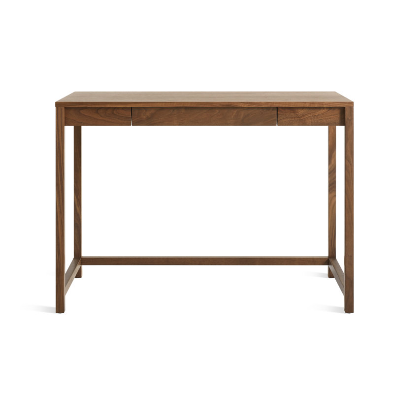 Open Plan Writing Desk, Walnut, 30" H x 42" W x 20" D