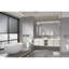 48 po H 72 po W - Cadre de salle de bain en aluminium doré