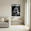 Ensemble de 1 toile murale noire Shadows-1148050354