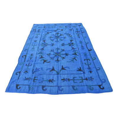 5x8 Perry Blue Rug