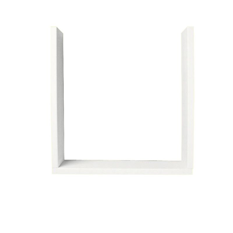 Solid Surface Shower Trim Kit, Tahiti White