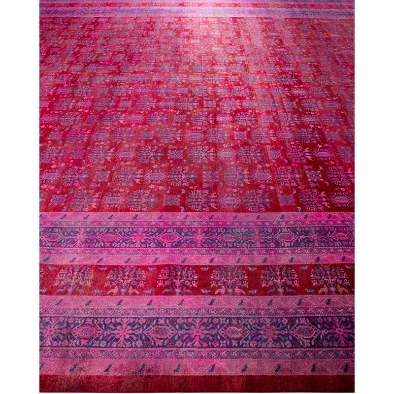 Fine Vibrance One-of-a-Kind 15' 3" X 12' 2" Hand Knotted Area Rug