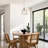 1-Light Nickel Pendant Light For Kitchen Dining Room