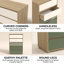 Commode 5 tiroirs Bustillo