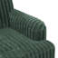 Fauteuil rembourré confortable en velours côtelé-407090685