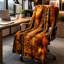Couverture en molleton Cozy Autumn Scene-134290277