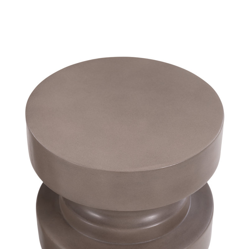 Levon End Table Dark Grey, Dark Grey