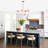 5 - Light Sputnik Modern Linear Chandelier