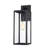 1-Light Modern Outdoor Wall Lantern Sconce with Clear Glass Shade-706458149-690124812
