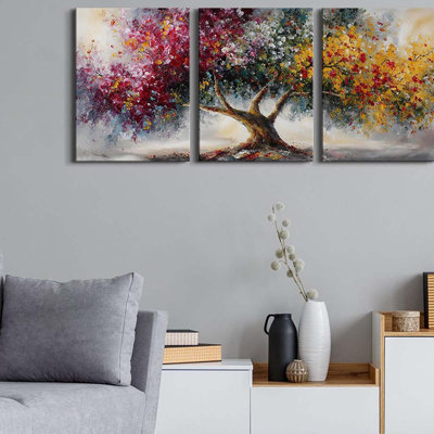 3 Piece Wrapped Canvas Print