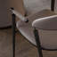 Chaise d'appoint moderne à dossier solide gris (ensemble de 2)