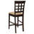 Anastin Lattice Back Counter Chair Cappuccino-1066586802