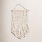 Cotton Hand Woven Tiered Wall Hanging
