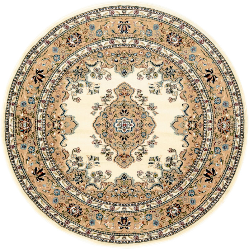 Amaris Oriental Indoor Rug, Round 5'3"