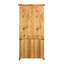 Armoire 39,4 x 18 x 83 po / brun Credenzas